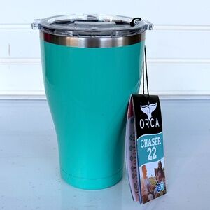 ORCA Chaser Seafoam 22oz Double-Wall Insulated Stainless Steel Tumbler New